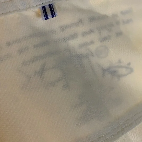 Guy Harvey auttographed beige  Men's Shirt XXL NWOT - Picture 9 of 11